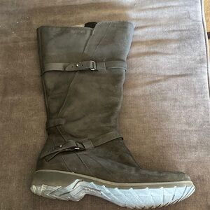 Teva Black Below-the-Knee Zip Riding Boots